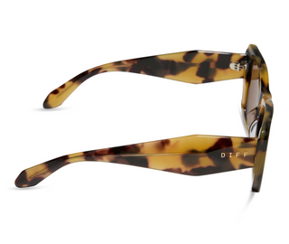 DIFF EYEWEAR AURA BROWN KOMBU + BROWN POLARIZED