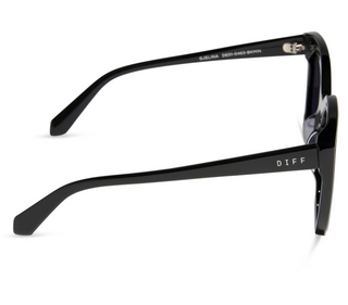 DIFF EYEWEAR GJELINA - BLACK + MIDNIGHT
