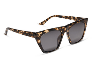 DIFF EYEWEAR AVRIL - ESPRESSO TORT + GREY