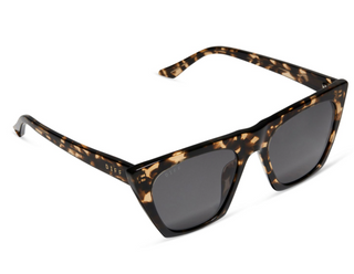 DIFF EYEWEAR AVRIL - ESPRESSO TORT + GREY