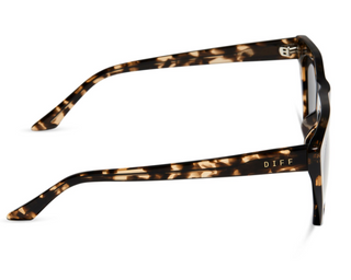 DIFF EYEWEAR AVRIL - ESPRESSO TORT + GREY