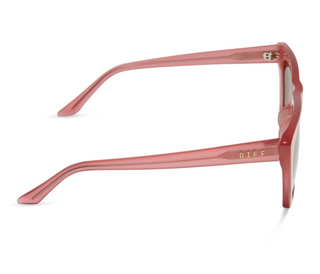 DIFF EYEWEAR AVRIL - GUAVA + BROWN