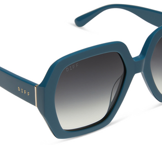 DIFF EYEWEAR NOLA DEEP SPACE + GREY GRADIENT POLARIZED