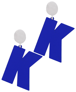 "K" Gameday Earring