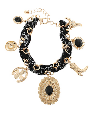 Western Charm Scarf Bracelet (2 Colors)