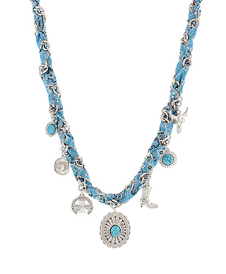 Western Charm Scarf Necklace (2 Colors)