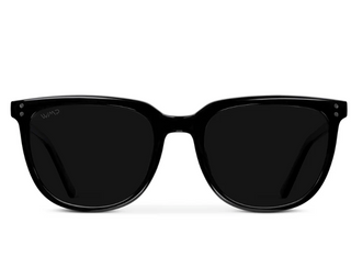 Abner in Black/Triple Black Polarized Sunglasses