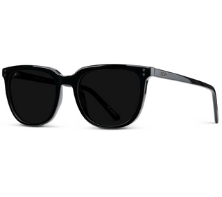 Abner in Black/Triple Black Polarized Sunglasses