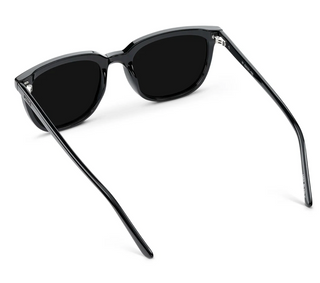 Abner in Black/Triple Black Polarized Sunglasses