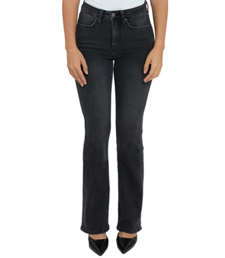 MIA BLACK HIGH RISE SLIMMERS BOOTCUT JEAN