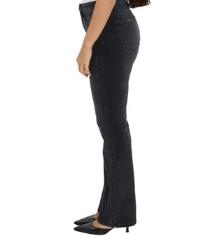 MIA BLACK HIGH RISE SLIMMERS BOOTCUT JEAN