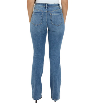 MIA MD WASH HIGH RISE ESSENTIAL SLIMMERS BOOTCUT JEANS REGULAR INSEAM