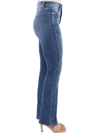 MIA MD WASH HIGH RISE SLIMMERS BOOTCUT JEAN