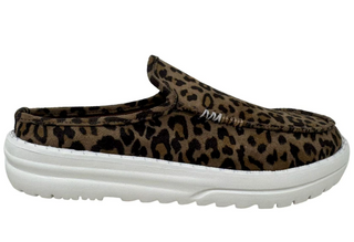 Tan Leopard Brisas Slip-On Sneaker by Very G FINAL SALE