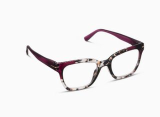 Peepers "Buzzworthy" Readers in Sand Quartz/Cherry (4 Strengths)