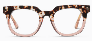 Peepers "Showbiz" Progressives in Gray Tortoise/Pink (3 Strengths)