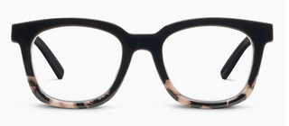Peepers "To the Max" Readers in Black/Black Marble (4 Strengths)
