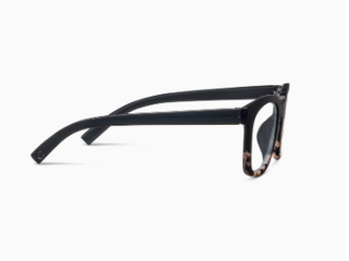 Peepers "To the Max" Readers in Black/Black Marble (4 Strengths)