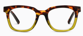 Peepers "To the Max" Readers in Tortoise/Green (4 Strengths)