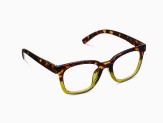 Peepers "To the Max" Readers in Tortoise/Green (4 Strengths)