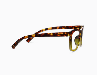 Peepers "To the Max" Readers in Tortoise/Green (4 Strengths)