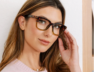 Peepers "To the Max" Readers in Tortoise/Green (4 Strengths)