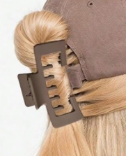 Hat-Friendly Claw Clips (8 Colors)