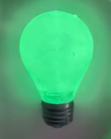 SC Glow in the Dark Lightbulb Squishy