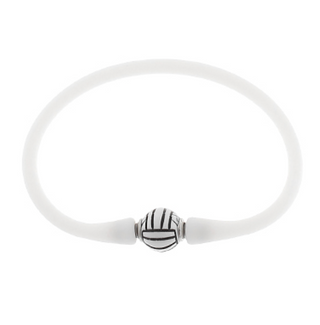 Volleyball Waterproof Silicone Bracelet