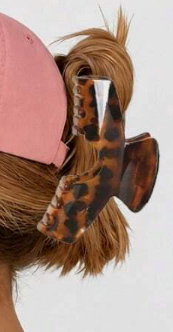 Rounded Hat-Friendly Claw Clips (4 Colors)