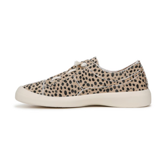 "Beachside" Slip On Canvas Sneaker in Pixie Cheetah by Blowfish Malibu Final Sale