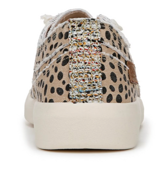 "Beachside" Slip On Canvas Sneaker in Pixie Cheetah by Blowfish Malibu Final Sale