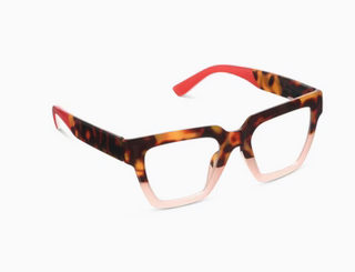 Peepers "Take A Bow" Readers in Tortoise/Blush (4 Strengths)