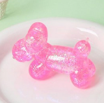 SC Glitter Balloon Animal Squishy Toy (5 Colors)
