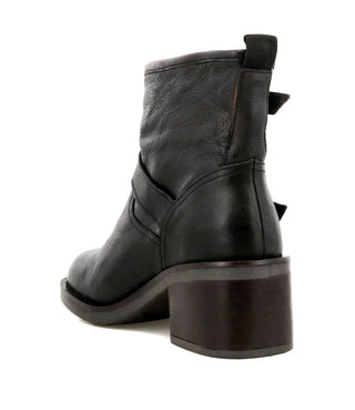 "Spry" Ankle Boots in Black by Roan