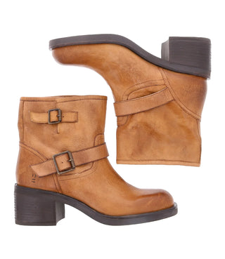 "Spry" Ankle Boots in Pecan by Roan