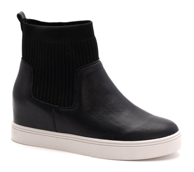 Corkys "Sweater Weather" Boots in Black Final Sale