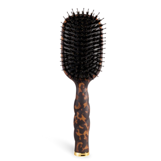 Teleties Boar Bristle Hair Brush - Tortoise