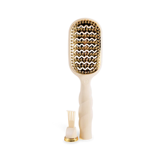 Teleties Vented Hair Brush - Tan