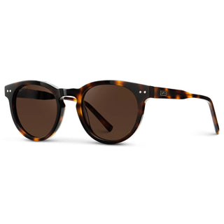 Tate in Brown Tortoise Polarized Sunglasses