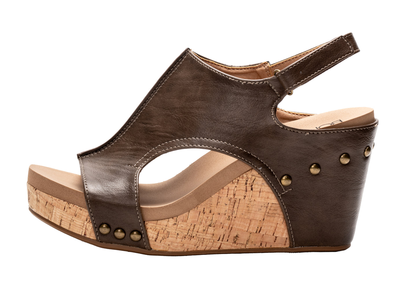 "Tiffanee" Wedge in Saddle