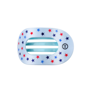 Teleties United We Sparkle Flat Round Hair Clip (4 Sizes)