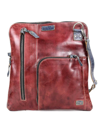 BED STU "Aiken" Bag in Cherry Lacquer Slate