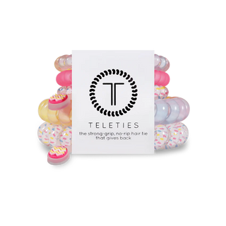 Teleties Don't Worry Be Hoppy Mix Pack Hair Ties w/ 5 Ties