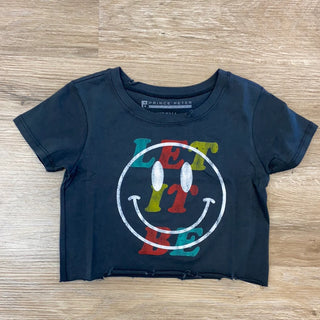 SC Let it Be Crop Tee