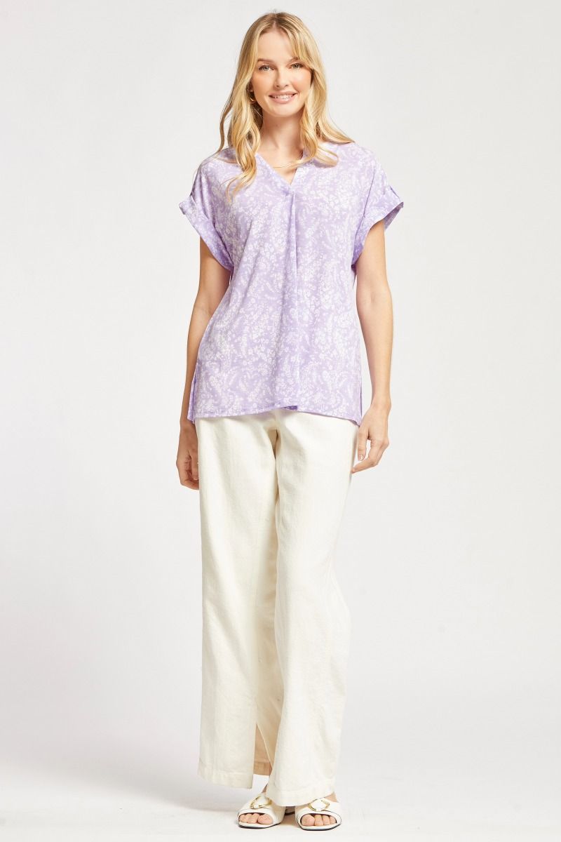 Lavender Lizzy Top Final Sale