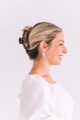 Teleties Open Large Hair Clip (8 Colors)