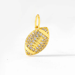 ORIGAMI OWL PAVE FOOTBALL CHARM PENDANT