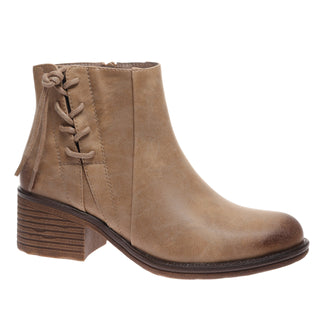 Gossip Bootie in Taupe Final Sale