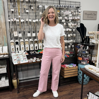 Pink Petite Pull-on Pant FINAL SALE